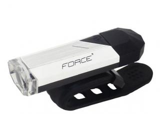 SVĚTLO PŘEDNÍ TEC 1DIODA, USB, ČERNÁ