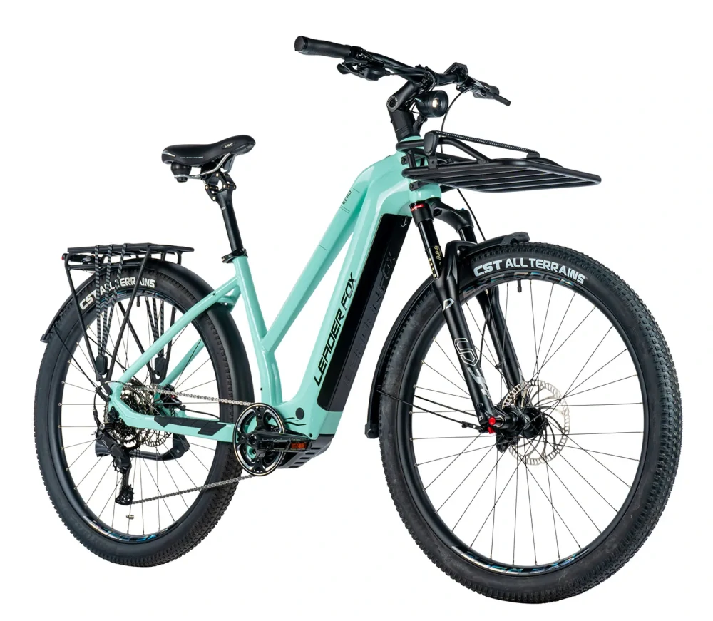 Elektrokolo Leader Fox BEND 28" DÁMSKÝ pistáciová 