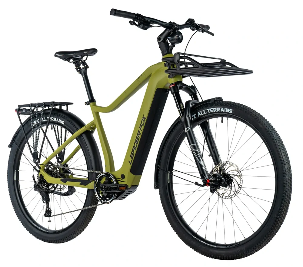 Elektrokolo Leader Fox BEND 28" PÁNSKÝ army