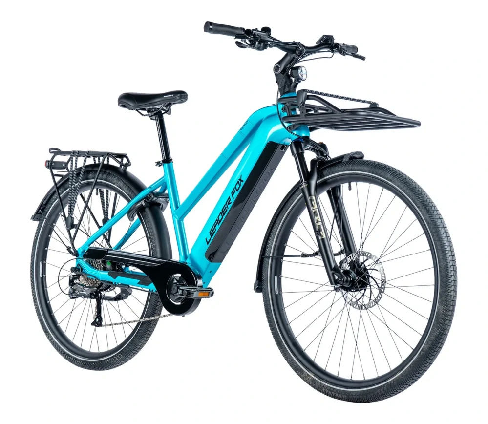 Elektrokolo Leader Fox SANDY 28" DÁMSKÁ modrá