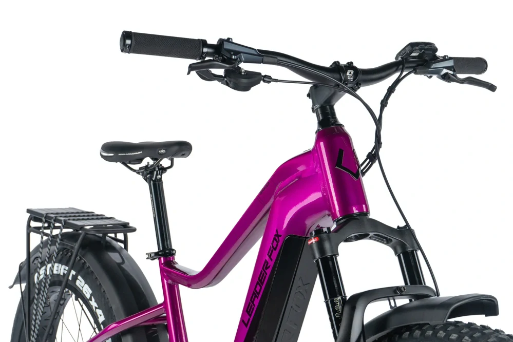 Elektrokolo Leader Fox BRASA 26" růžová