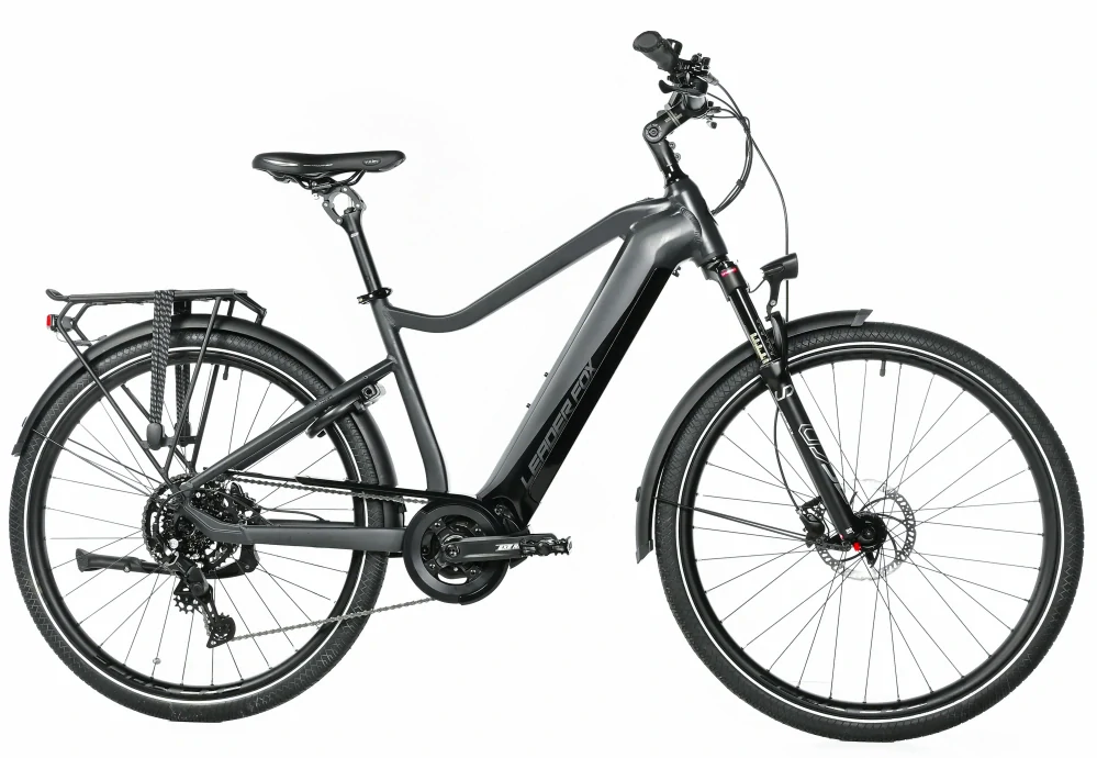 Elektrokolo Leader Fox LUCAS 28" PÁNSKÝ matně černá