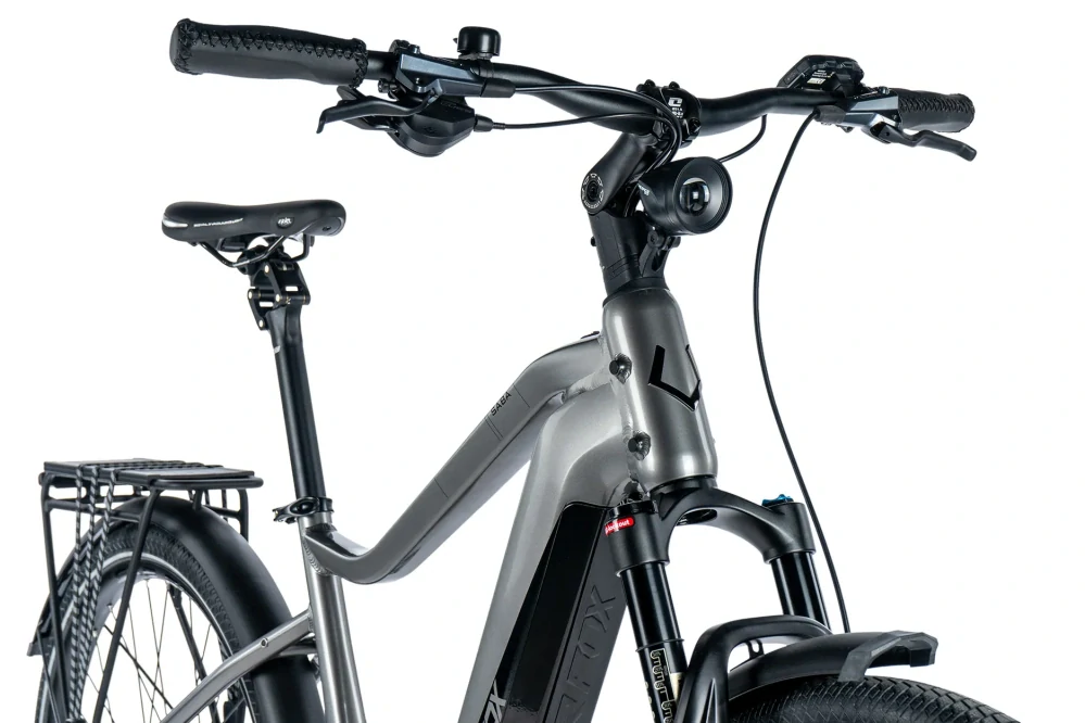 Elektrokolo Leader Fox SABA 29" PÁNSKÁ šedá