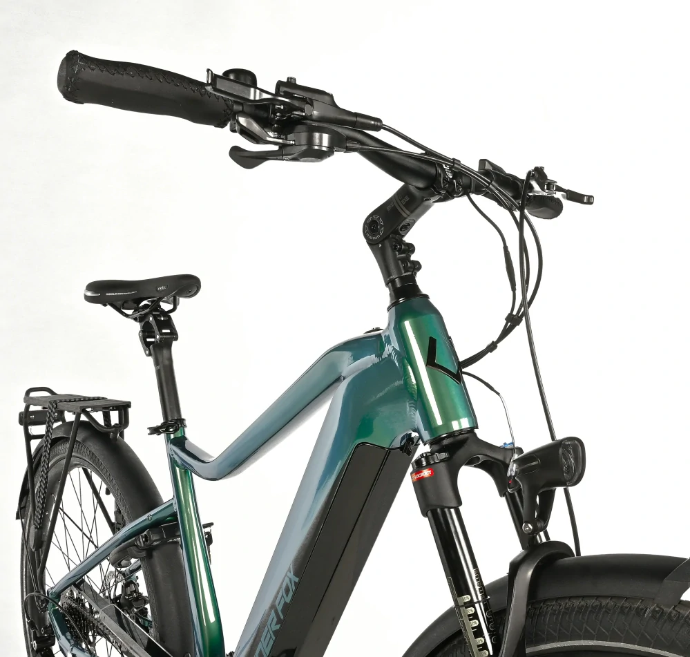 Elektrokolo Leader Fox LUCAS 28" PÁNSKÝ zelený