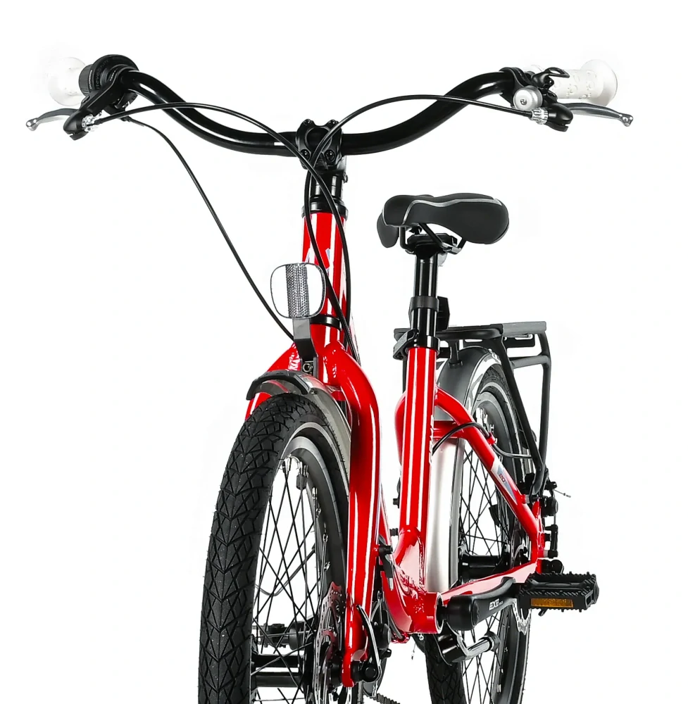 Leader Fox GAMP 20" DÍVČÍ červená