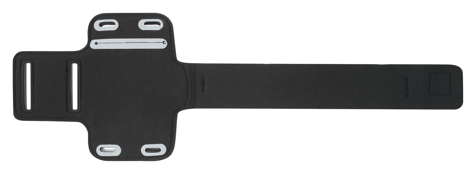 obal FORCE na mobil na ruku při sportování, černý