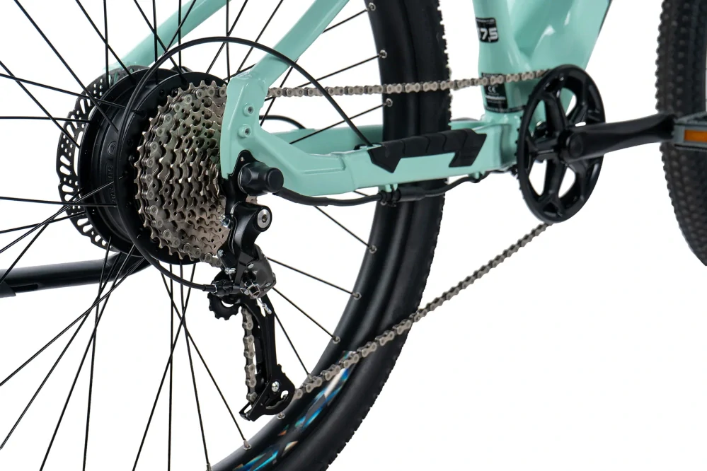 Elektrokolo Leader Fox ARIMO 27,5" PÁNSKÝ pistáciová