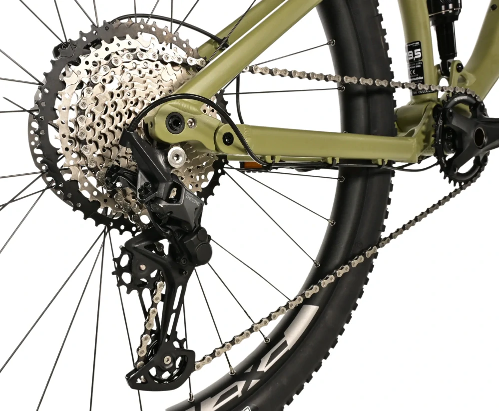 Celoodpružené horské kolo Leader Fox HARPER 29" zelená