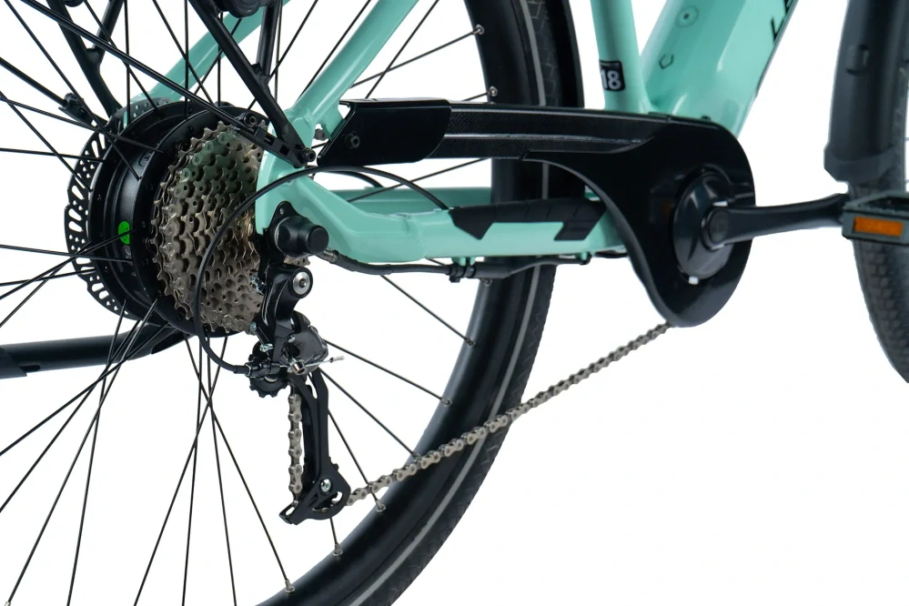 Elektrokolo Leader Fox SANDY 28" DÁMSKÁ pistáciová