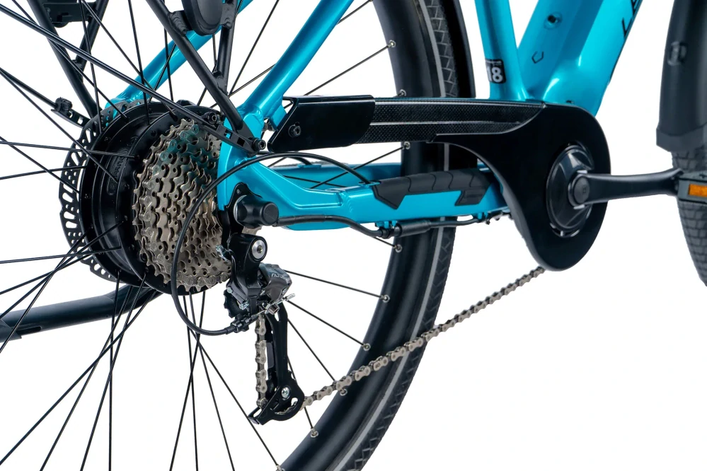 Elektrokolo Leader Fox SANDY 28" DÁMSKÁ modrá