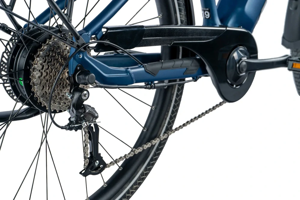 Elektrokolo Leader Fox SANDY 28" PÁNSKÁ modrá