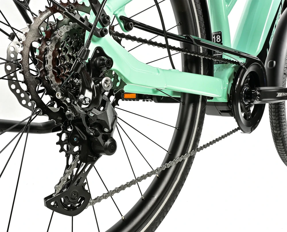 Elektrokolo Leader Fox LUCAS 28" DÁMSKÝ pistáciová