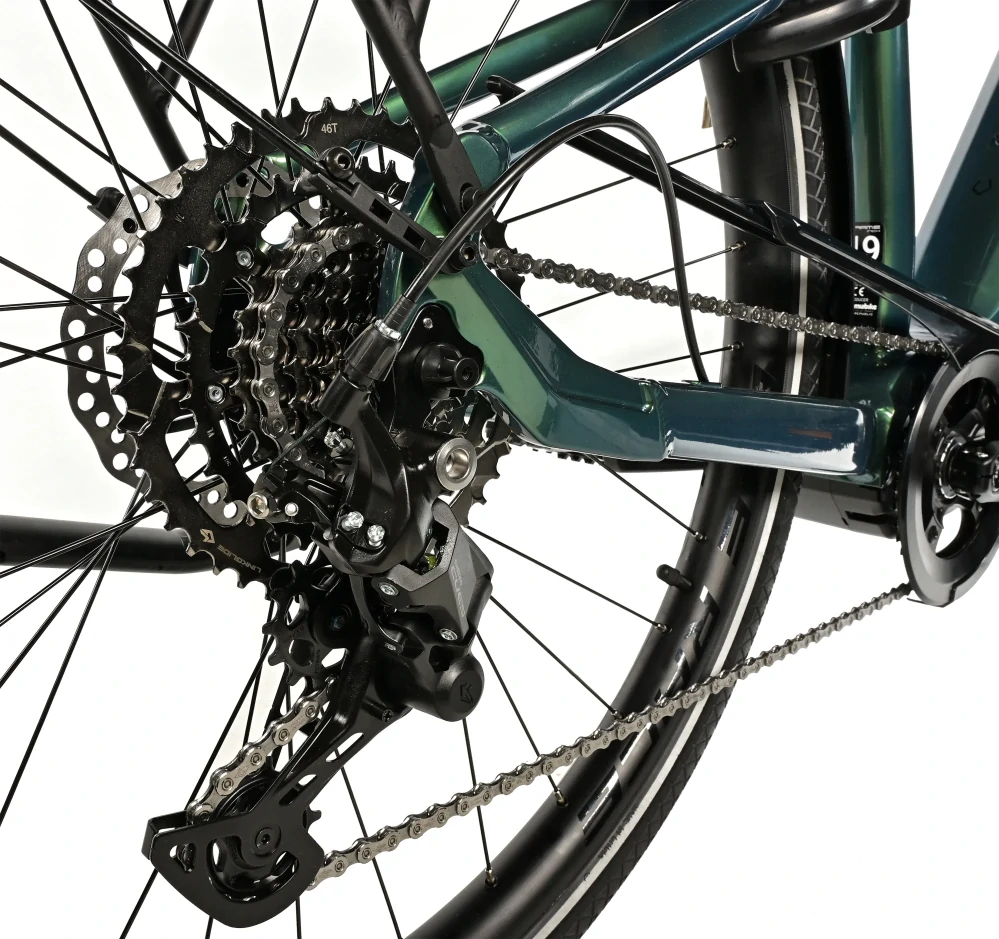 Elektrokolo Leader Fox LUCAS 28" PÁNSKÝ zelený