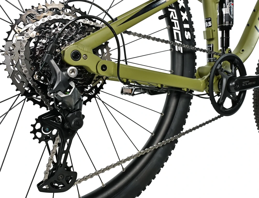 Celoodpružené horské kolo Leader Fox HARPER 29" zelená