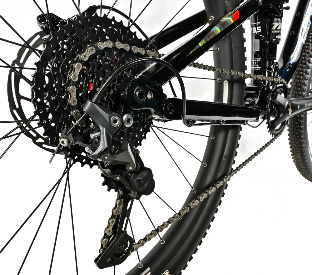 Celoodpružené horské kolo Leader Fox TRION 29" černá