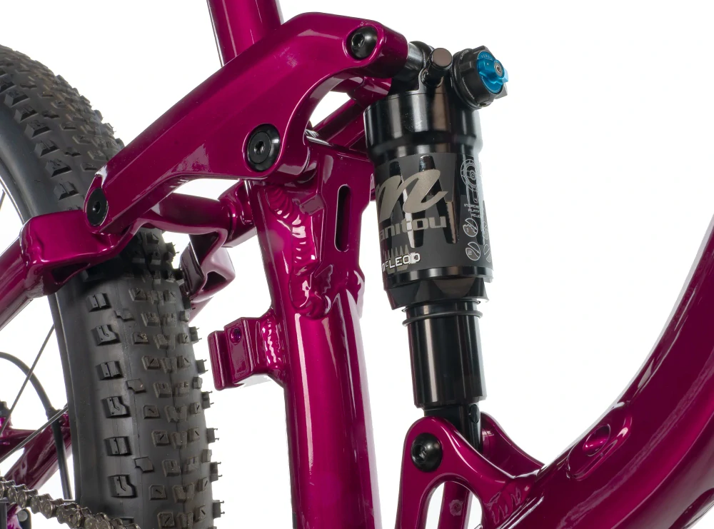 Celoodpružené horské kolo Leader Fox TRION 29" sytě červená