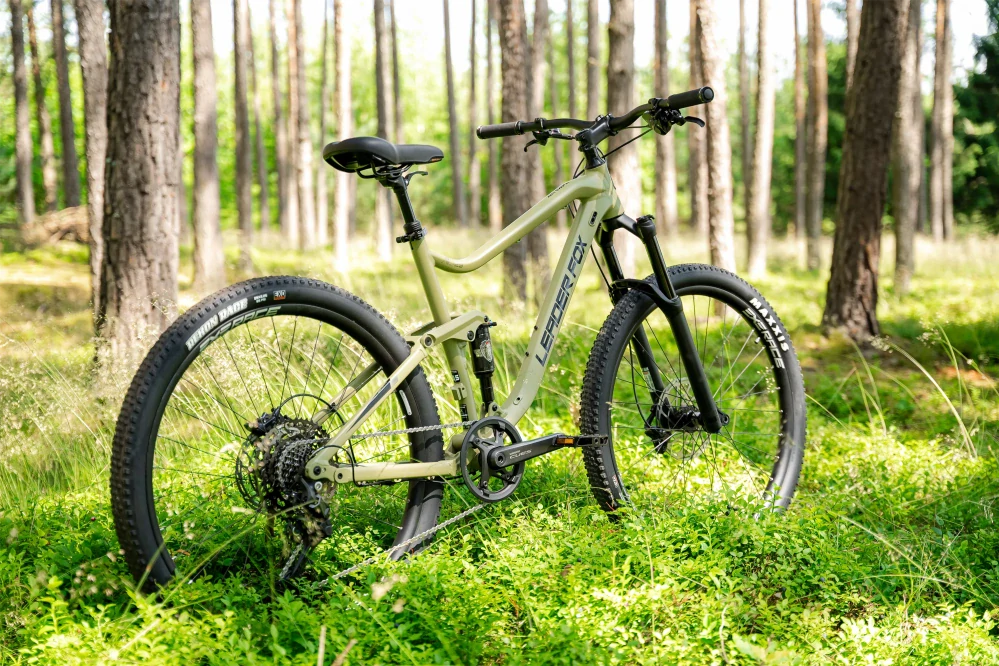 Celoodpružené horské kolo Leader Fox HARPER 29" zelená