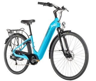 Elektrokolo Leader Fox INDUKTORA 28" modrý