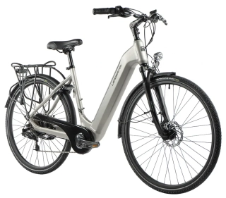 Elektrokolo Leader Fox INDUKTORA 28" stříbrná