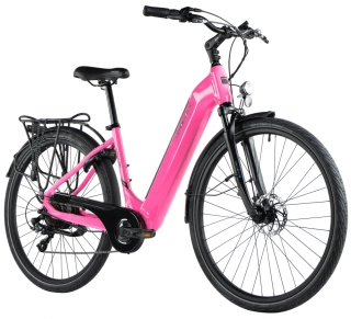 Elektrokolo Leader Fox INDUKTORA 28" růžová