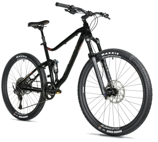 Celoodpružené horské kolo Leader Fox HARPER 29" černá