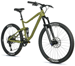 Celoodpružené horské kolo Leader Fox HARPER 29" zelená